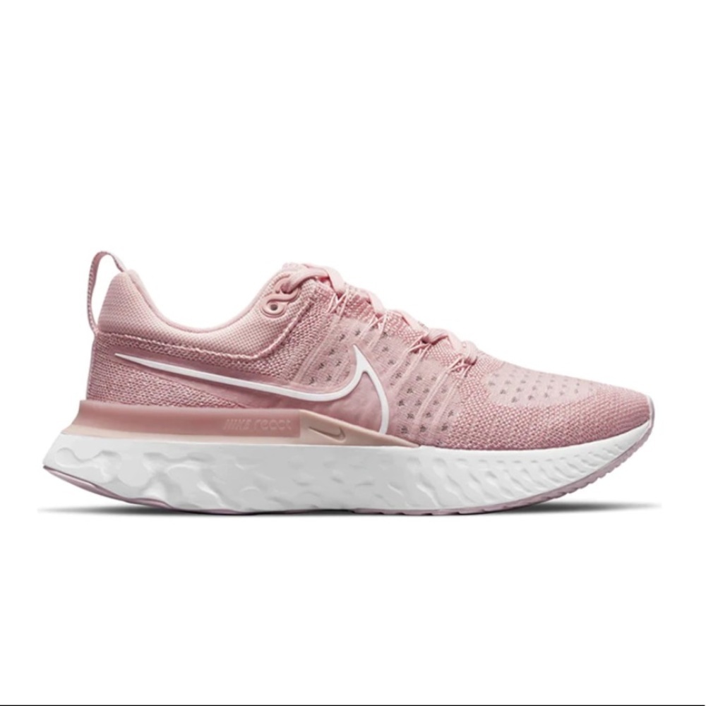 NIKE WOMEN'S REACT INFINITY RUN FLYKNIT Sz 6, Pink